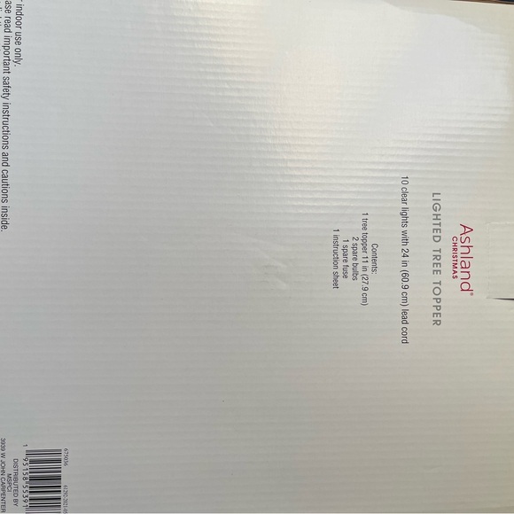 Lighted Tree Topper - Picture 4 of 4